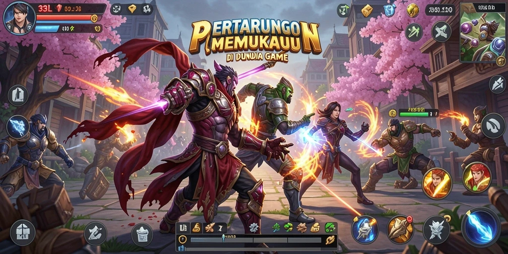 Gameplay seru dalam 33L dengan pertarungan intens dan karakter unik.