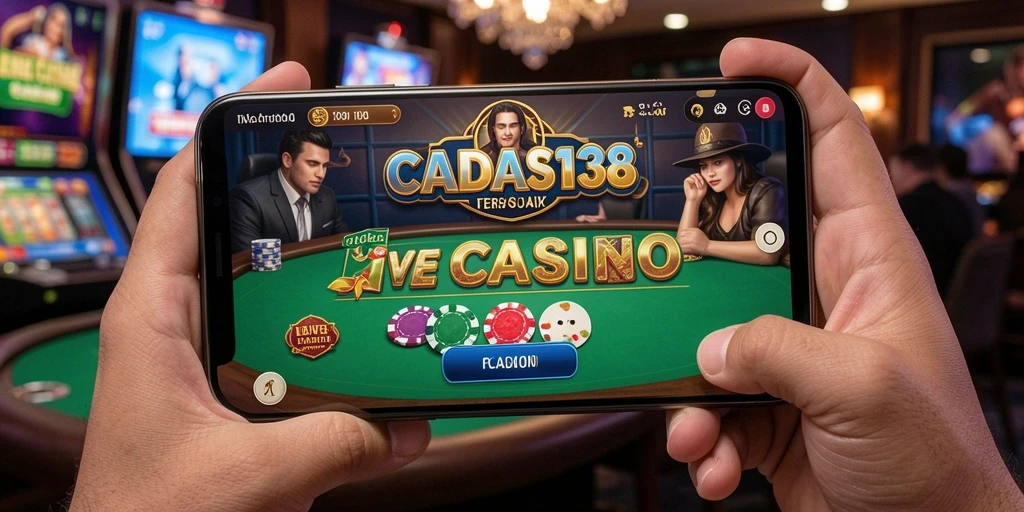 Gameplay Live Casino yang mendebarkan dan interaktif.