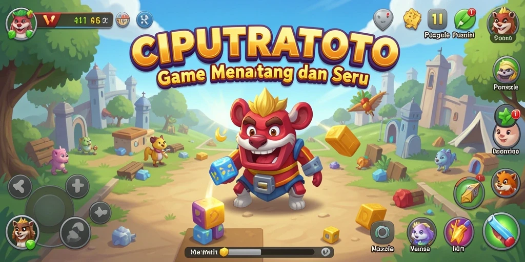 Gameplay seru dan menantang di CIPUTRATOTO.