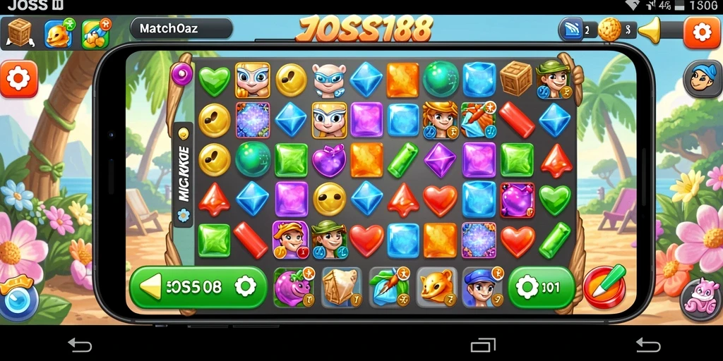 Tampilan menarik dari gameplay JOSS188 yang mengasyikkan.