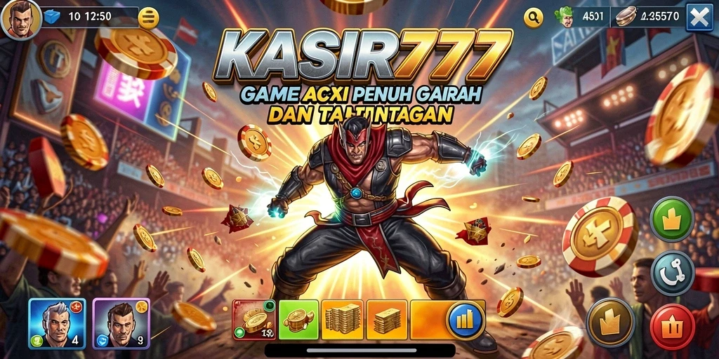 Tampilan gameplay KASIR777 yang penuh aksi dan tantangan.
