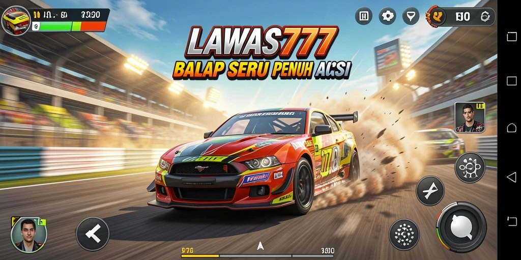 Tampilan gameplay LAWAS777 yang menegangkan dan seru.