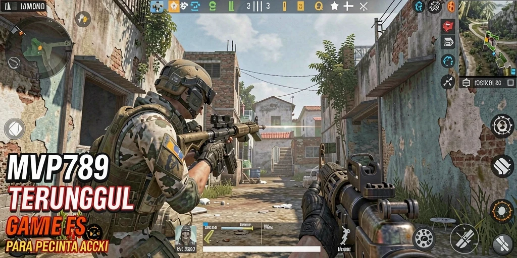 Tampilan gameplay intens dari MVP789 yang penuh aksi.