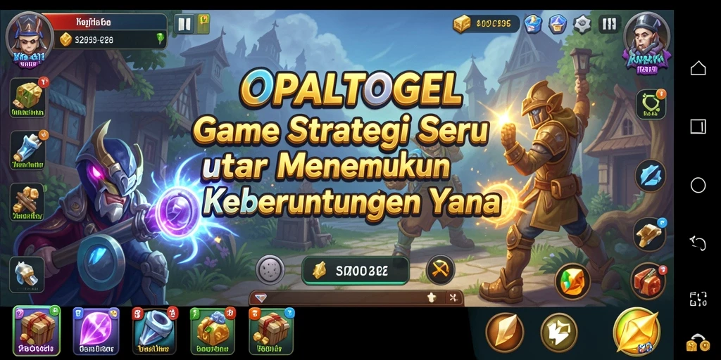 Screenshot gameplay OPALTOGEL menampilkan strategi dan keberuntungan dalam aksi.