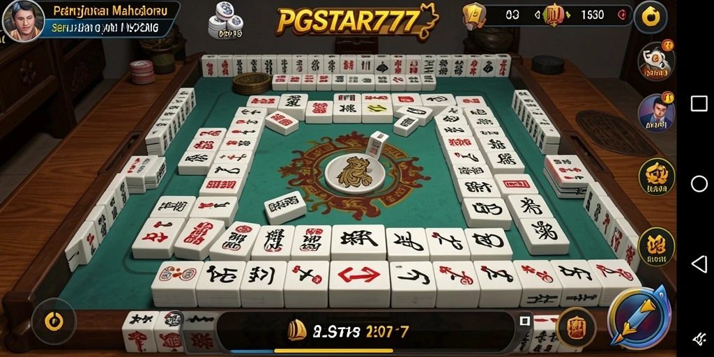 Tampilan gameplay Mahjong di PGSTAR777 yang mendebarkan.