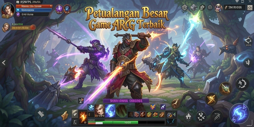 Menampilkan aksi seru gameplay ARPG di RSNVIP6.