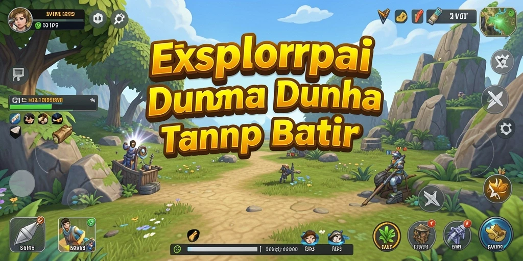 Gameplay SVIP2 yang menakjubkan dengan dunia Open World penuh petualangan.