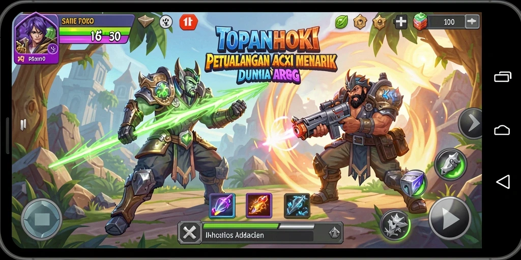 Gameplay seru dalam dunia fantasi ARPG yang menegangkan.
