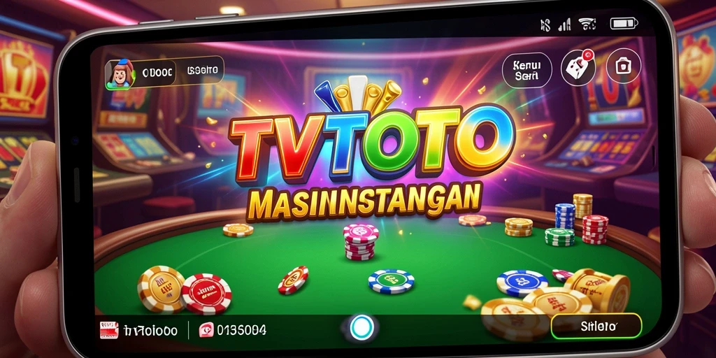 Tampilan gameplay menawan di TVTOTO dengan berbagai permainan kasino.
