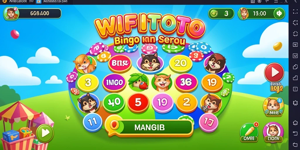 Tampilan gameplay seru dalam <strong>WIFITOTO</strong> yang membuat Bingo semakin menarik.